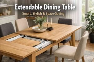 Extendable Dining Table Smart, Stylish & Space-Saving
